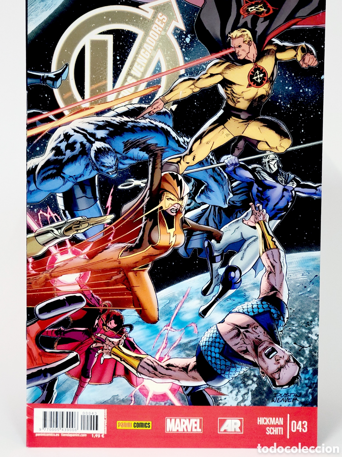 C&oacute;mics: C&Oacute;MIC LOS NUEVOS VENGADORES 43 VOL.2 PANINI MARVEL VOLUMEN GRAPA DE KIOSCO