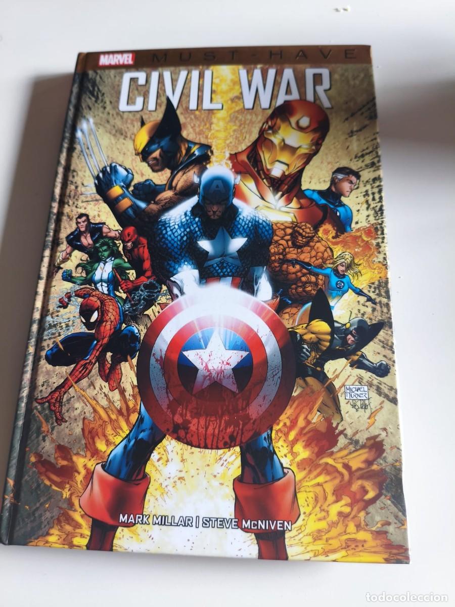 C&oacute;mics: Marvel Must-Have Civil War Panini Mark Millar y Steve McNiven