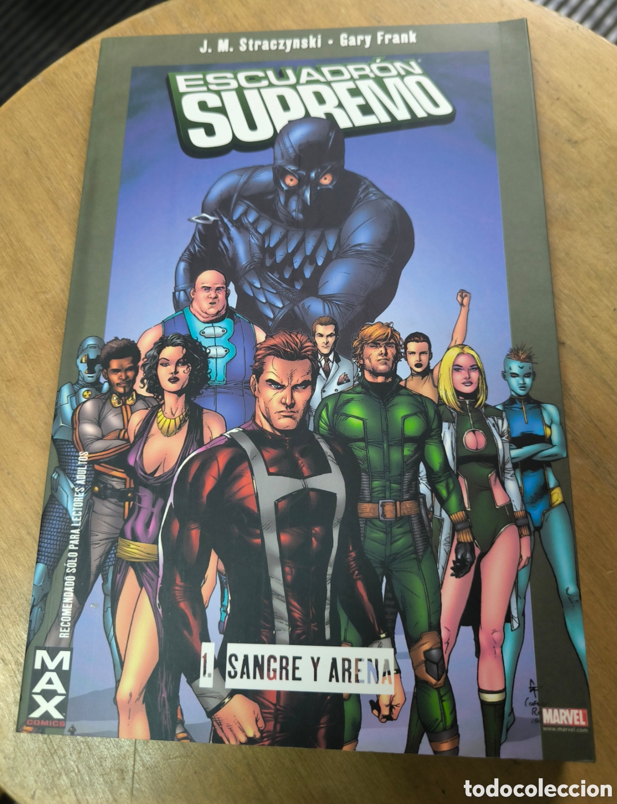 C&oacute;mics: Escuadr&oacute;n supremo: Sangre y arena (Panini Comics)