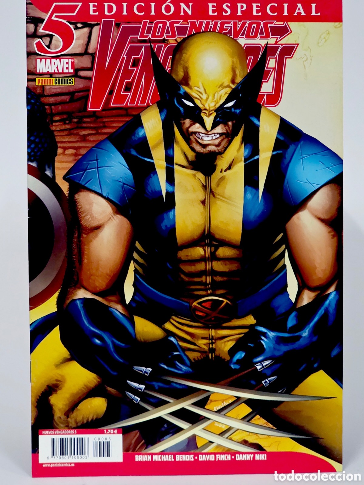 Comics: C&Oacute;MIC LOS NUEVOS VENGADORES 5 VOL.1 EDICION ESPECIAL PANINI MARVEL VOLUMEN GRAPA DE KIOSCO