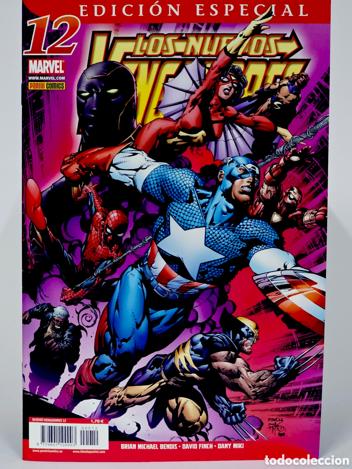 Comics: C&Oacute;MIC LOS NUEVOS VENGADORES 12 VOL.1 EDICION ESPECIAL PANINI MARVEL VOLUMEN GRAPA DE KIOSCO
