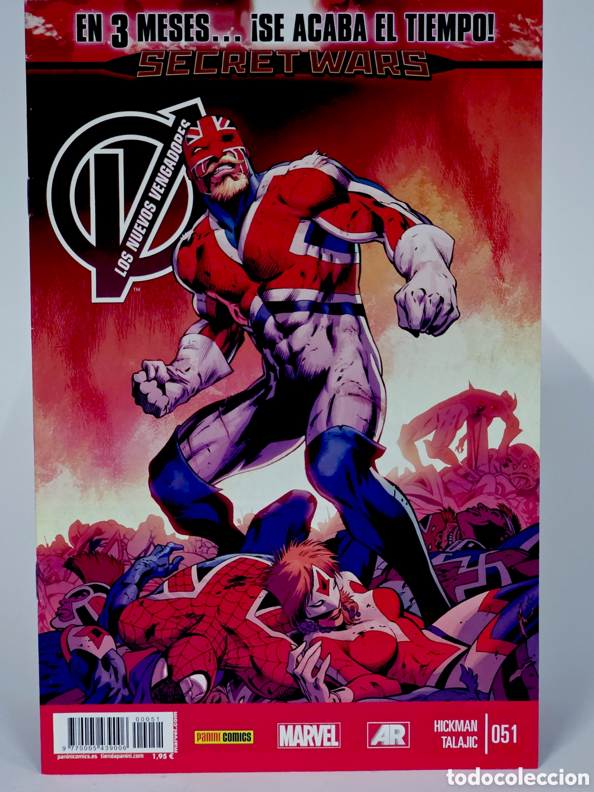 Comics: C&Oacute;MIC LOS NUEVOS VENGADORES 51 VOL.2 PANINI MARVEL VOLUMEN GRAPA DE KIOSCO