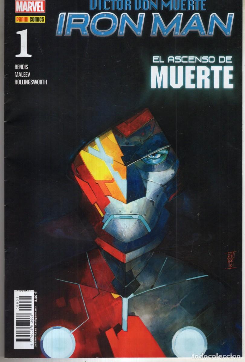 C&oacute;mics: VICTOR VON MUERTE: IRON MAN N&ordm; 1 - PANINI - MUY BUEN ESTADO
