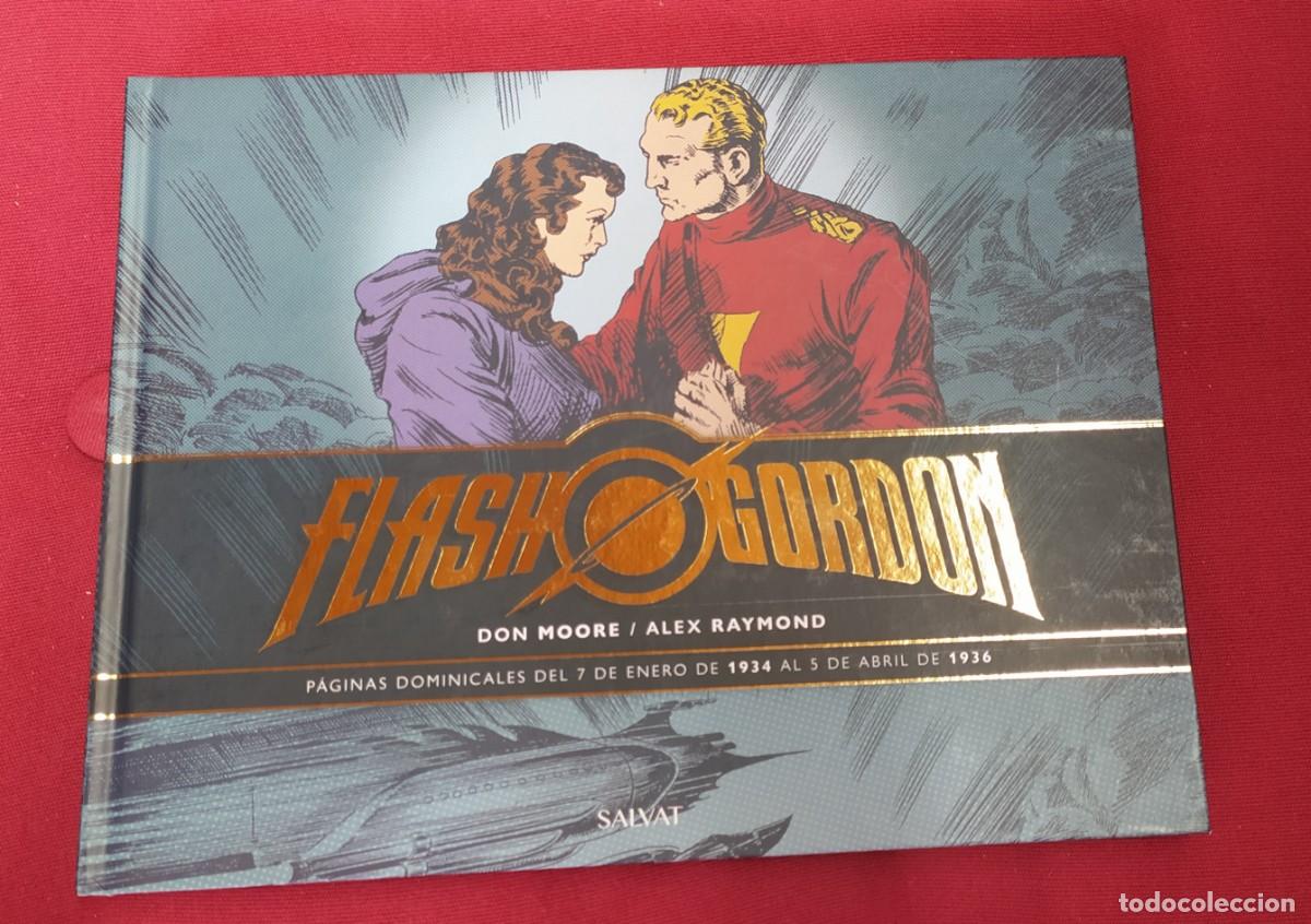 C&oacute;mics: Flash Gordon n&ordm; 1. p&aacute;ginas dominicales 7 enero 1934 al 5 abril 1936. Salvat