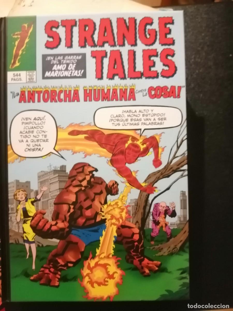 C&oacute;mics: Strange tales. La antorcha humana y La cosa. MLE