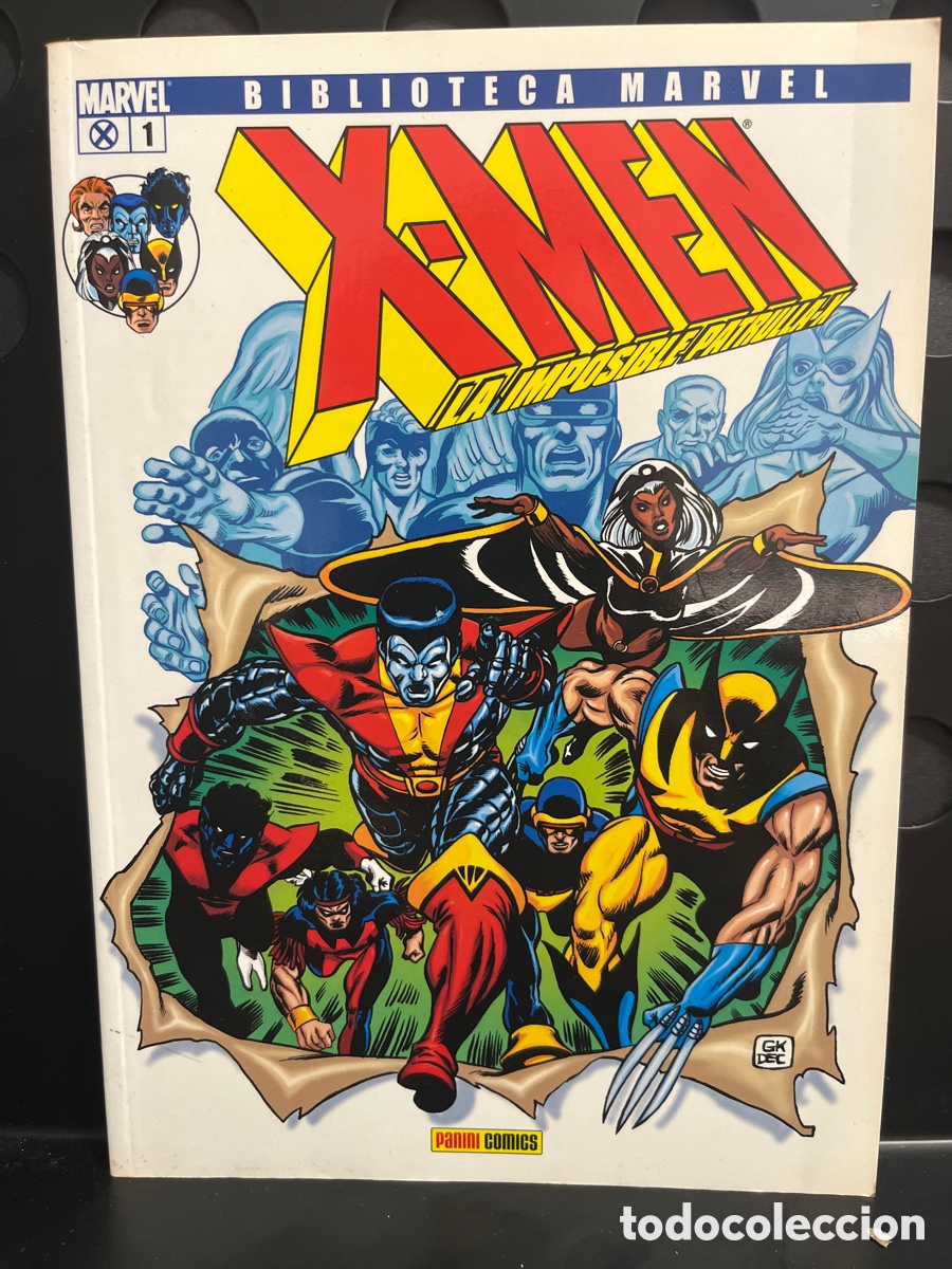 C&oacute;mics: X MEN N.1 BIBLIOTECA MARVEL : LA IMPOSIBLE PATRULLA X ( 2006/2008 )