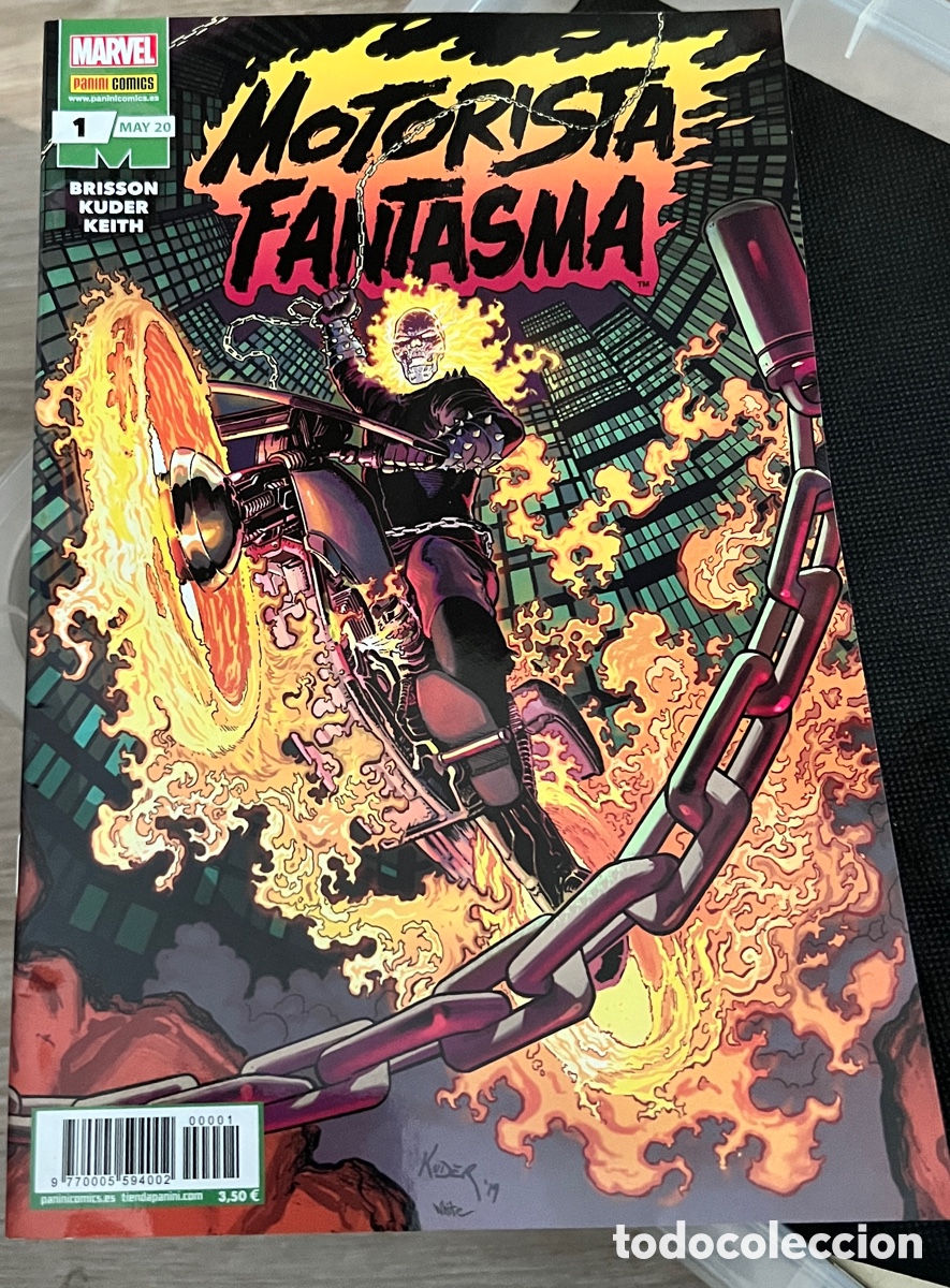 C&oacute;mics: MOTORISTA FANTASMA N.1 EL REY DEL INFIERNO ( 2020/&hellip;.)