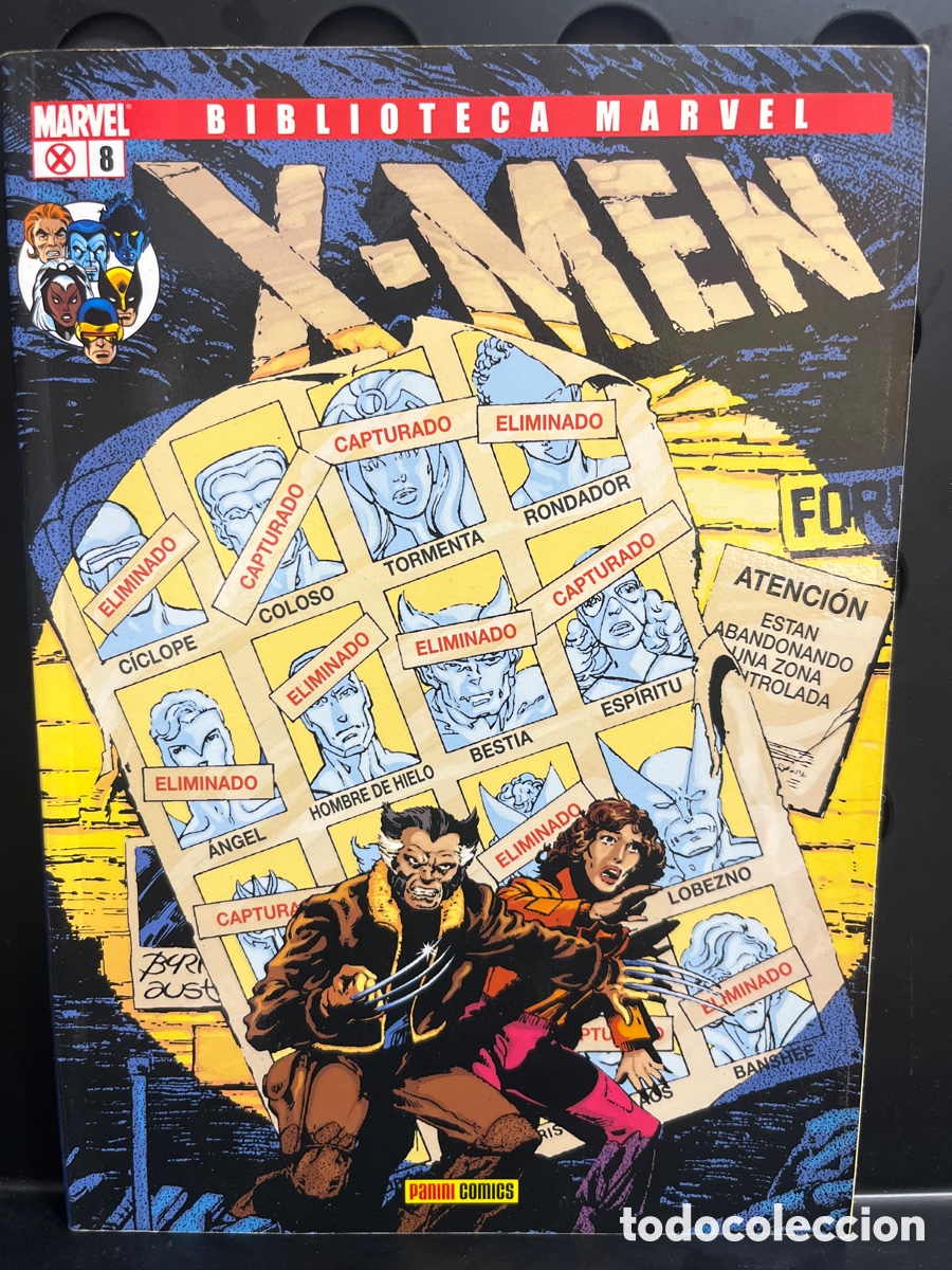 C&oacute;mics: X MEN N.8 BIBLIOTECA MARVEL : LA IMPOSIBLE PATRULLA X ( 2006/2008 )