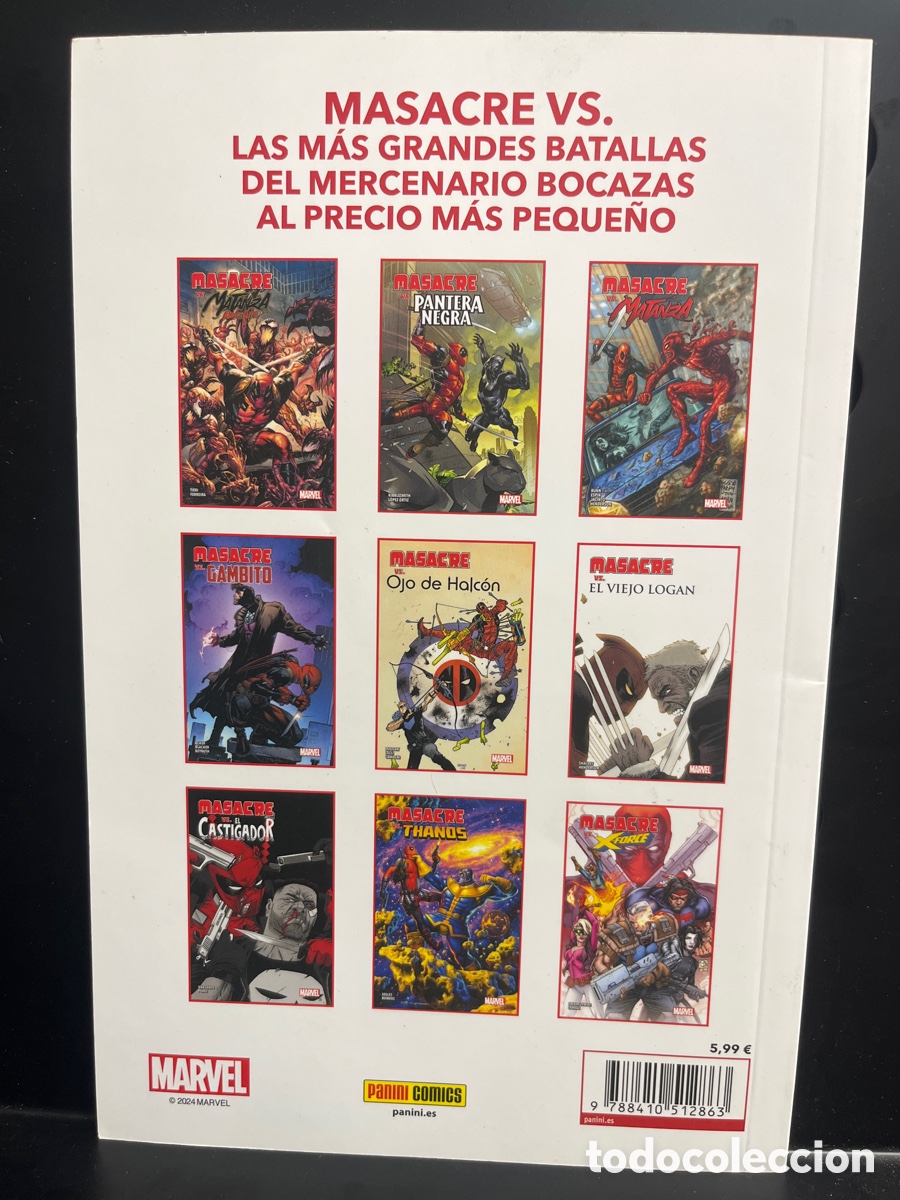 C&oacute;mics: MARVEL VS N.9 MASACRE VS X FORCE ( 2024 ) - Foto 2