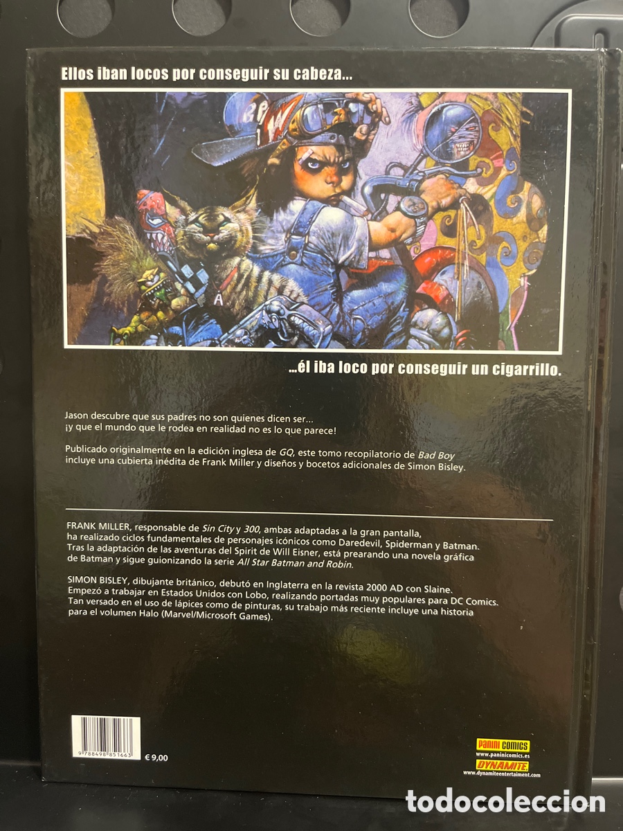 C&oacute;mics: BAD BOY de FRANK MILLER & SIMON BISLEY DYNAMITE ( 2009 ) - Foto 2