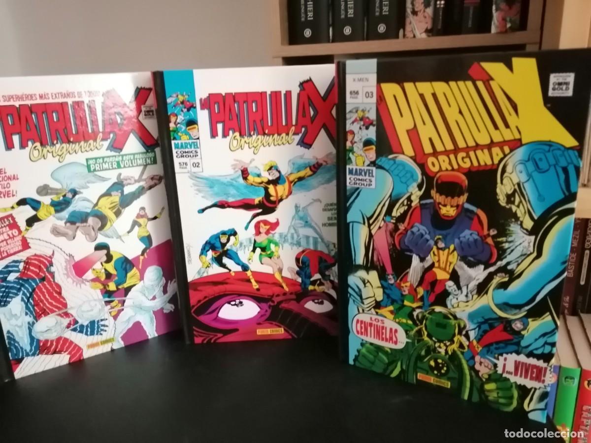 C&oacute;mics: La Patrula X, original. Omnigold Los 3 tomos. Completa