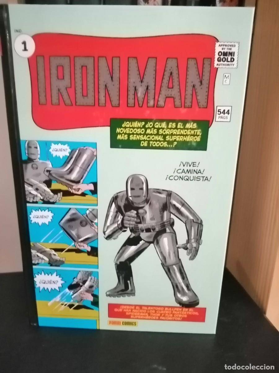 C&oacute;mics: Iron Man. Omnigold 1. Panini.
