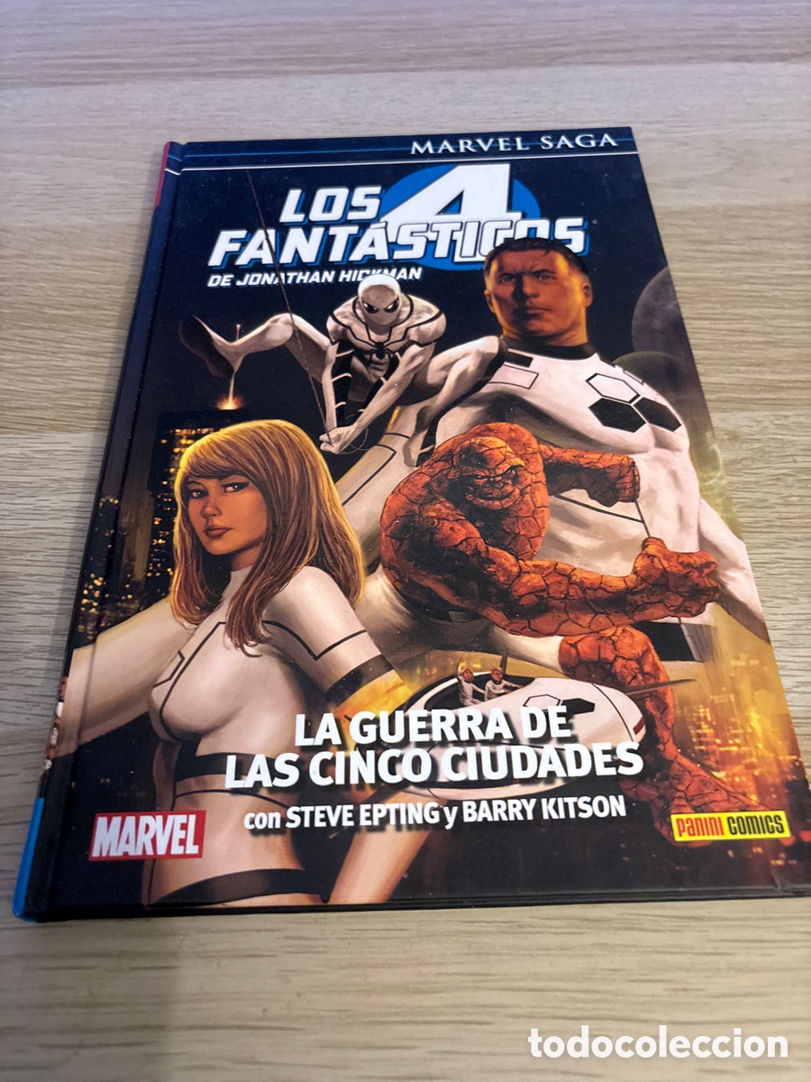 C&oacute;mics: Los 4 fant&aacute;sticos. Hickman. La guerra de las 5 ciudades