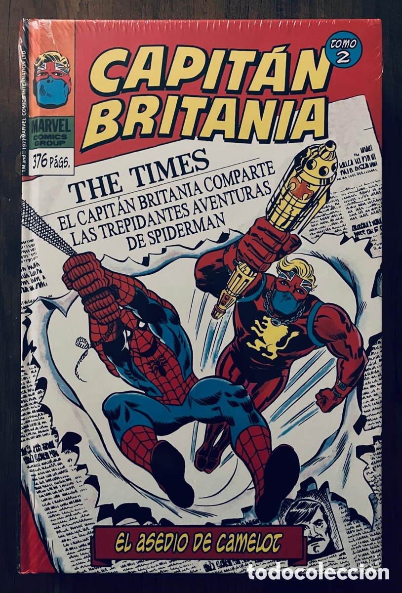 C&oacute;mics: Capit&aacute;n Britania / Marvel Limited Edition- 2 tomos Panini - Foto 4