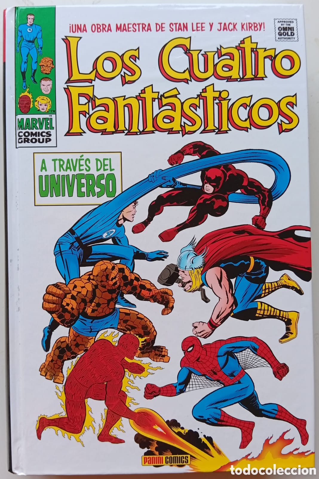 C&oacute;mics: Marvel Omnigold los cuatro fant&aacute;sticos. A trav&eacute;s del universo