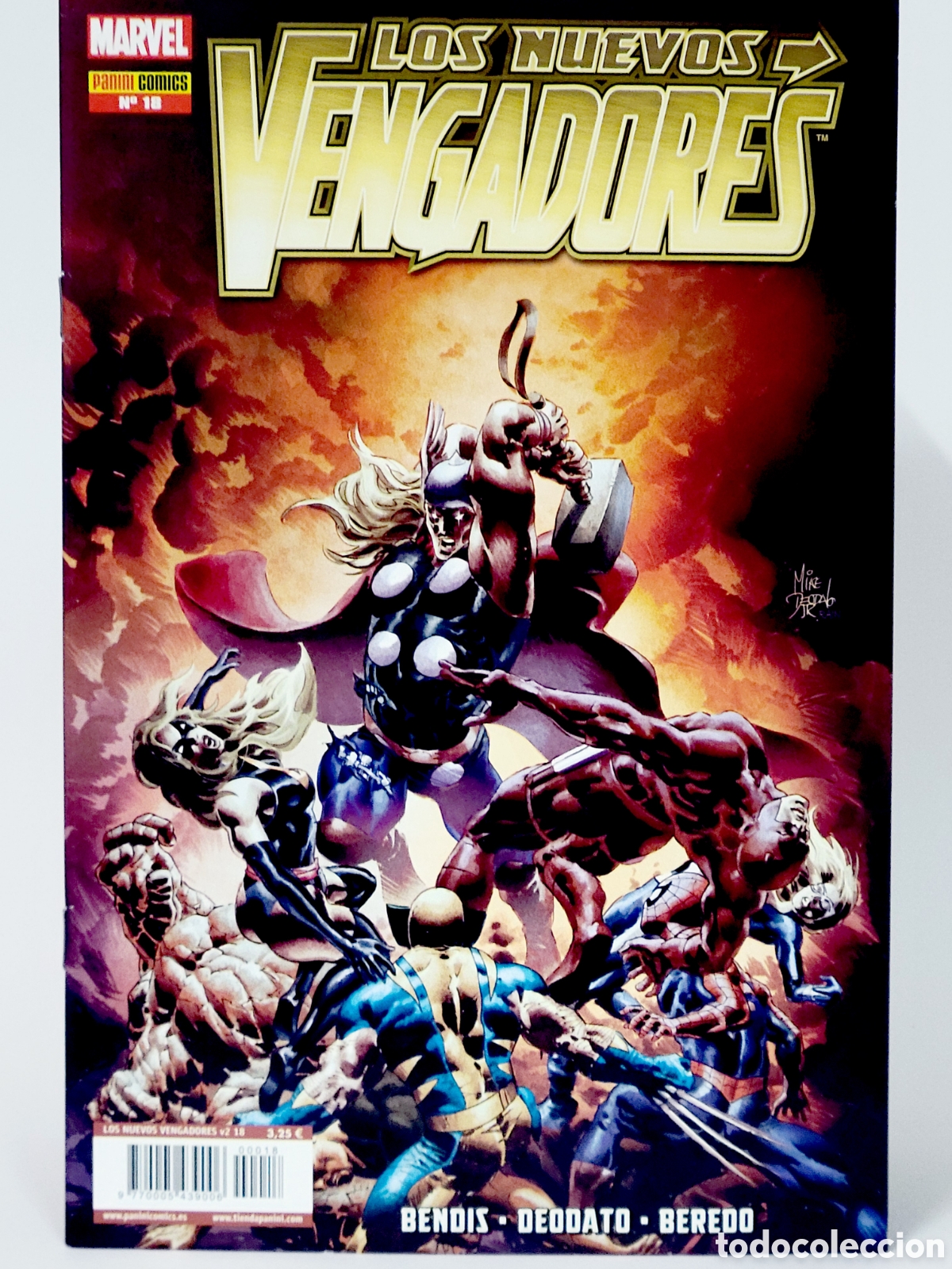 C&oacute;mics: C&Oacute;MIC LOS NUEVOS VENGADORES 18 VOL.2 PANINI MARVEL VOLUMEN GRAPA DE KIOSCO