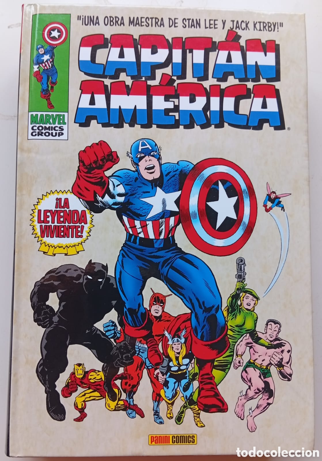 C&oacute;mics: Marvel Omnigold Capit&aacute;n Am&eacute;rica 1 la leyenda viviente