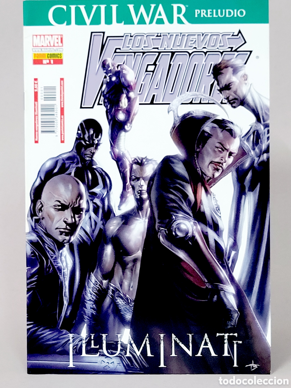C&oacute;mics: C&Oacute;MIC LOS NUEVOS VENGADORES ILUMINATE PANINI MARVEL VOLUMEN GRAPA DE KIOSCO