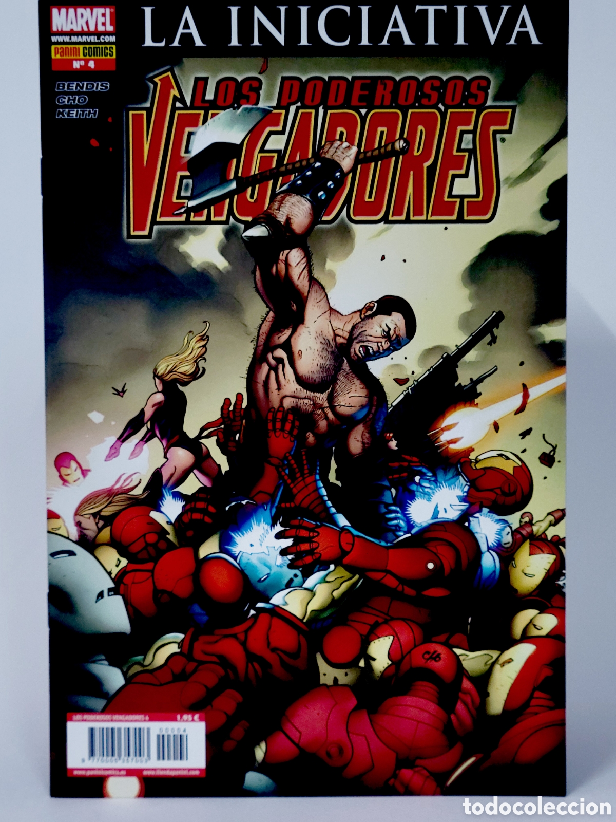 C&oacute;mics: C&Oacute;MIC LOS PODEROSOS VENGADORES 4 LA INICIATIVA PANINI MARVEL GRAPA DE KIOSCO
