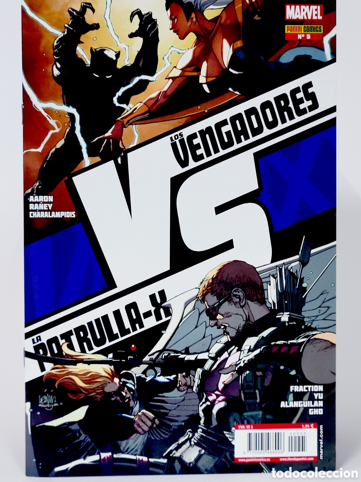 C&oacute;mics: C&Oacute;MIC VVX VS LOS VENGADORES VS LA PATRULLA -X 5 PANINI MARVEL GRAPA DE KIOSCO