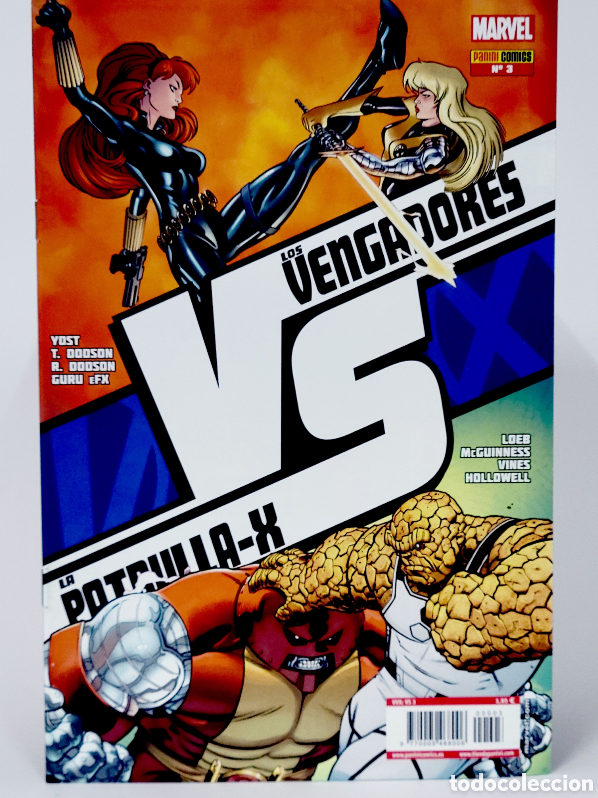 C&oacute;mics: C&Oacute;MIC VVX VS LOS VENGADORES VS LA PATRULLA -X 3 PANINI MARVEL GRAPA DE KIOSCO
