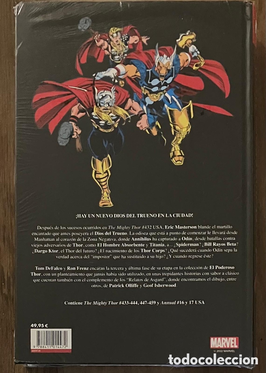 C&oacute;mics: El poderoso THOR de Defalco y Frenz vol. 3 / Marvel H&eacute;roes / Panini - Foto 2