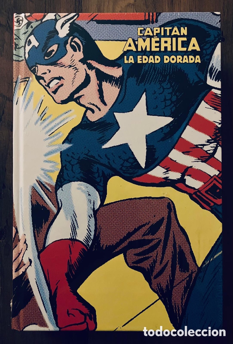C&oacute;mics: Capit&aacute;n Am&eacute;rica : La Edad Dorada / Marvel Limited Edition / Panini.