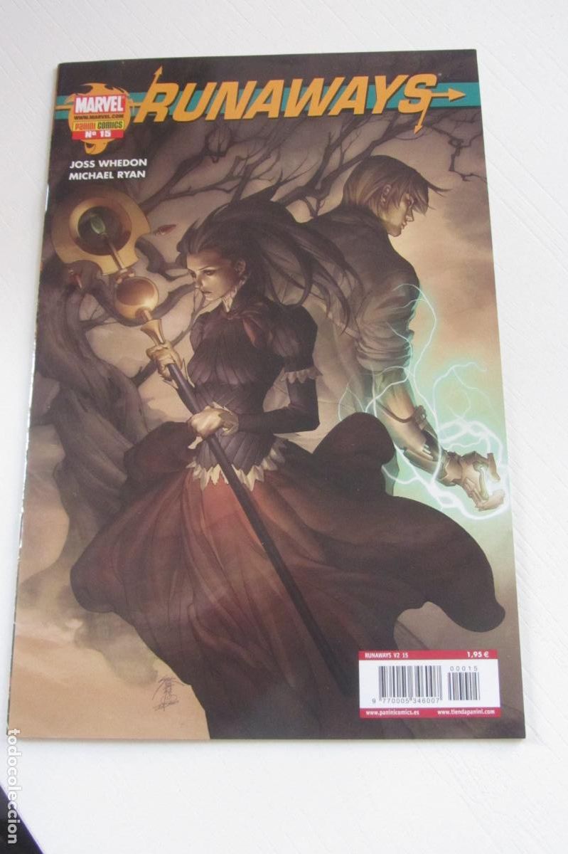 C&oacute;mics: RUNAWAYS N&ordm; 15 - VOL. II - VOLUMEN 2 - PANINI BUEN ESTADO ARX363