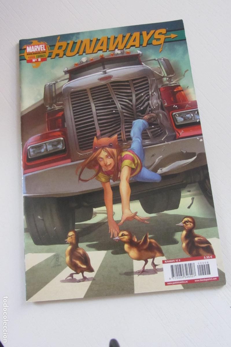 C&oacute;mics: RUNAWAYS N&ordm; 8 - VOL. II - VOLUMEN 2 - PANINI BUEN ESTADO ARX363
