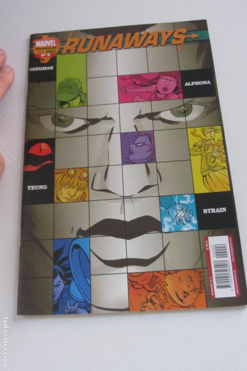 C&oacute;mics: RUNAWAYS N&ordm; 6 - VOL. II - VOLUMEN 2 - PANINI BUEN ESTADO ARX363