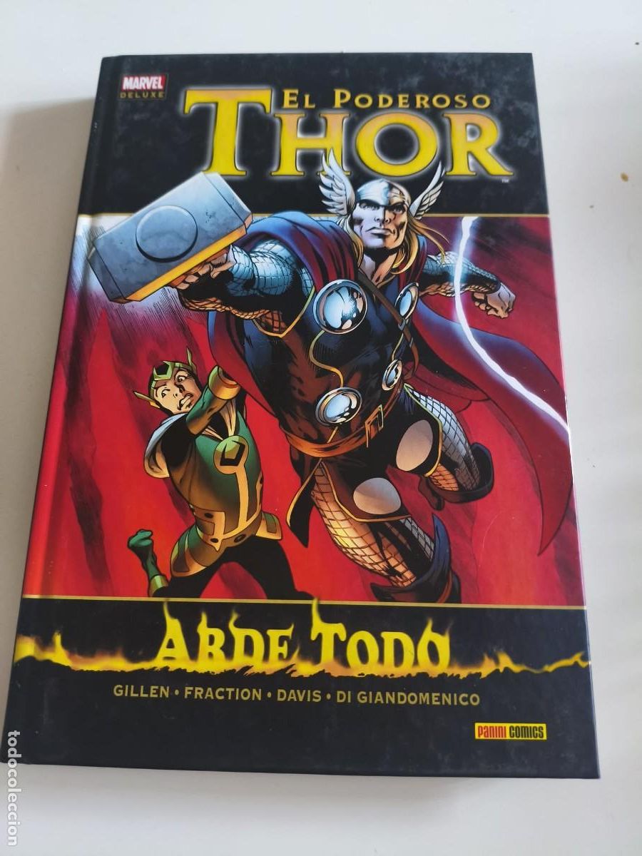 C&oacute;mics: Marvel DEluxe Thor tomo 8 Todo arde - Panini Gillen Fraction Alan Davis