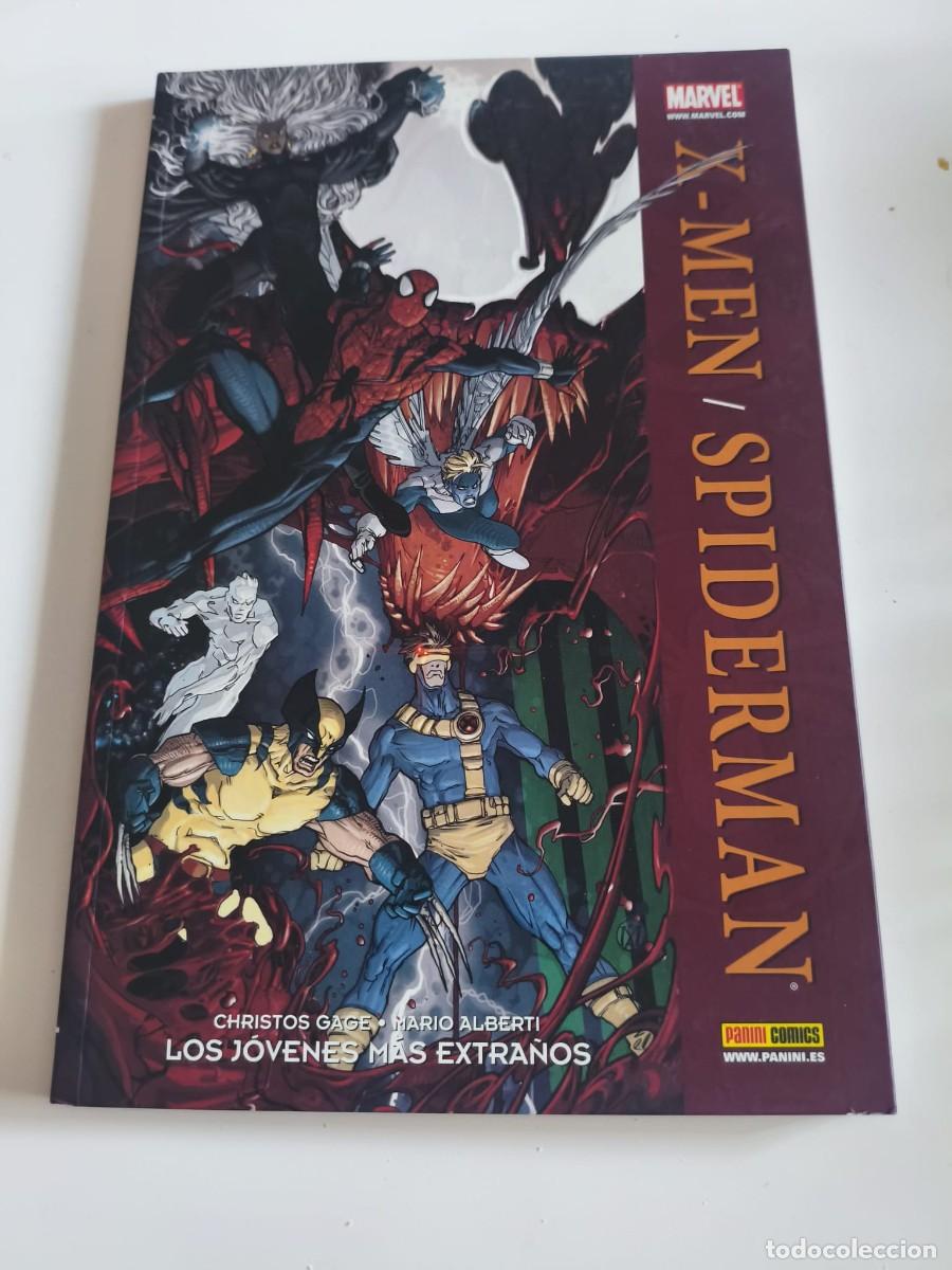 C&oacute;mics: X-Men / Spiderman. Los j&oacute;venes m&aacute;s extra&ntilde;os Panini 2009