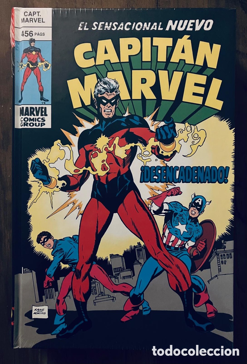 C&oacute;mics: CAPIT&Aacute;N MARVEL / Marvel Limited Edition - Completa 4 Tomos - Foto 2