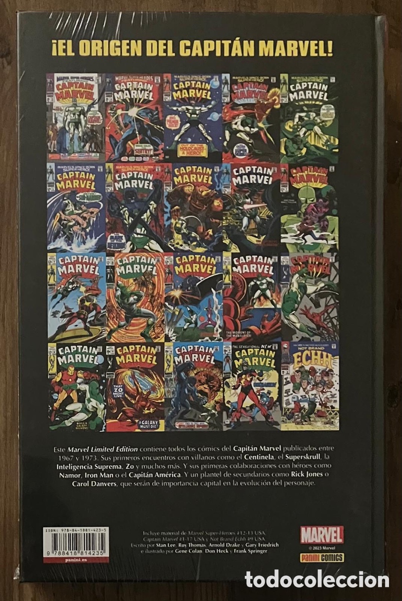 C&oacute;mics: CAPIT&Aacute;N MARVEL / Marvel Limited Edition - Completa 4 Tomos - Foto 3