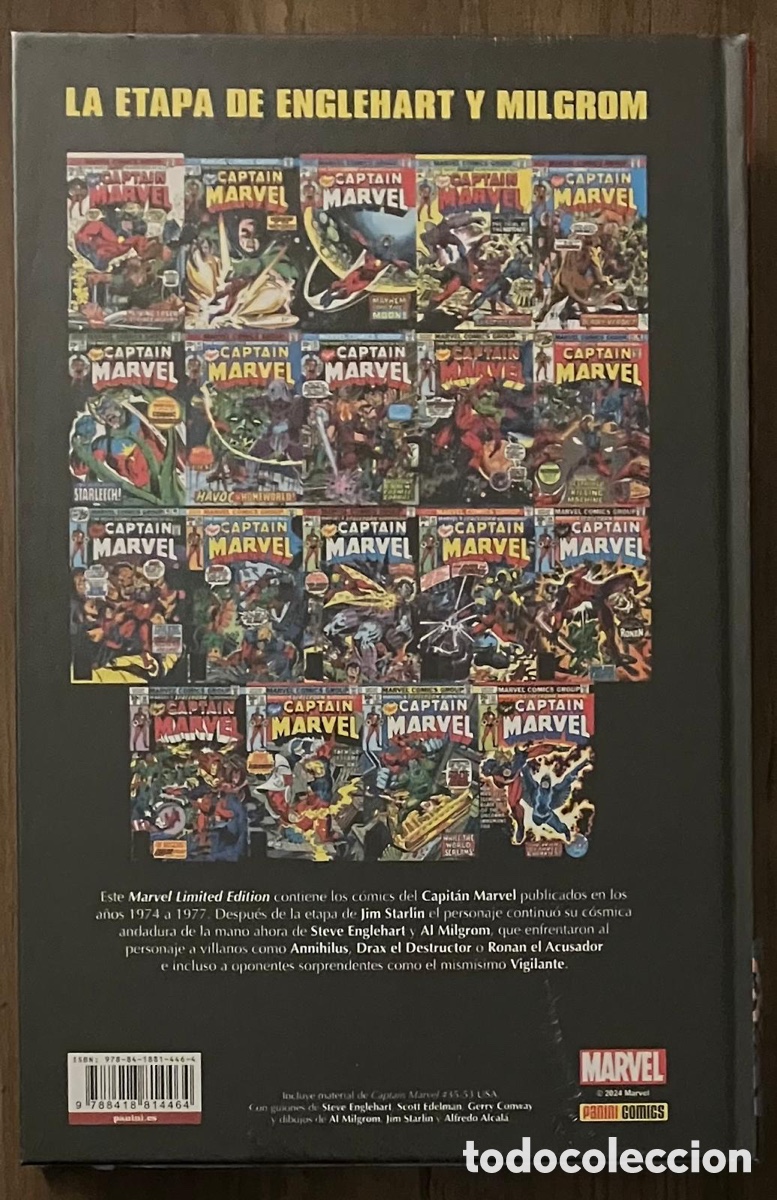C&oacute;mics: CAPIT&Aacute;N MARVEL / Marvel Limited Edition - Completa 4 Tomos - Foto 7