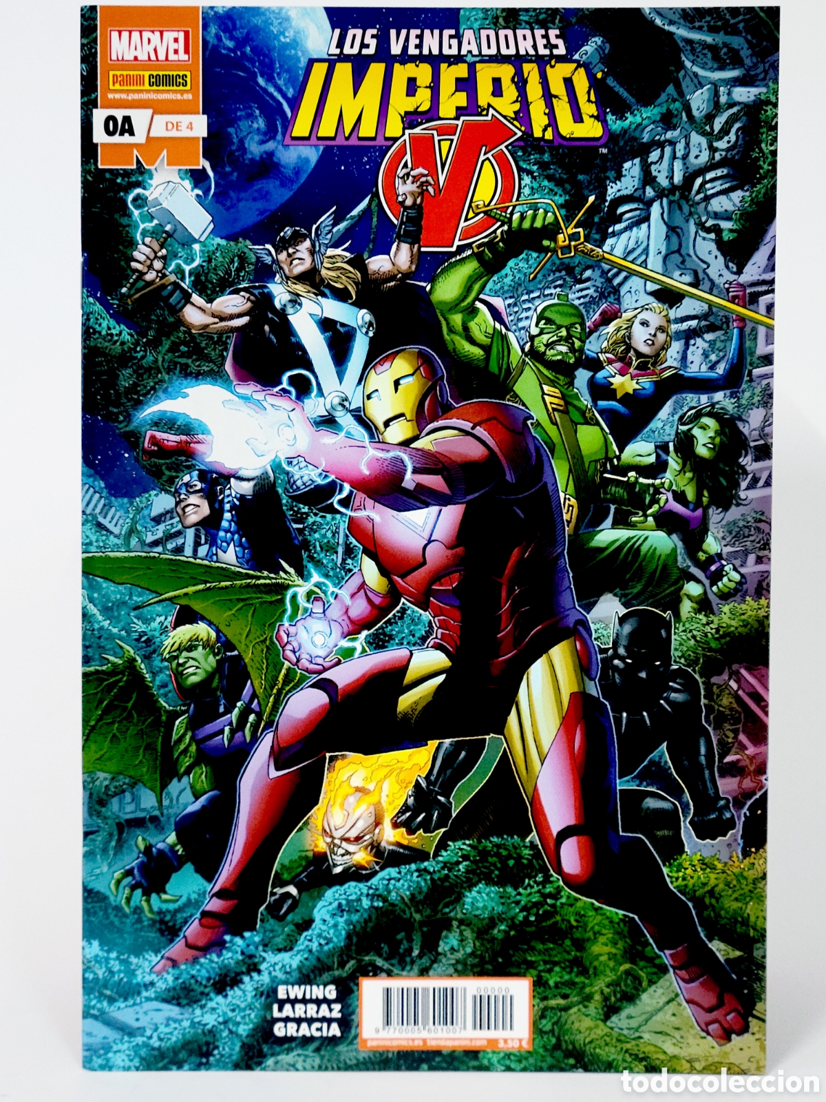 C&oacute;mics: C&Oacute;MIC IMPERIO 0A LOS VENGADORES PANINI MARVEL GRAPA DE KIOSCO