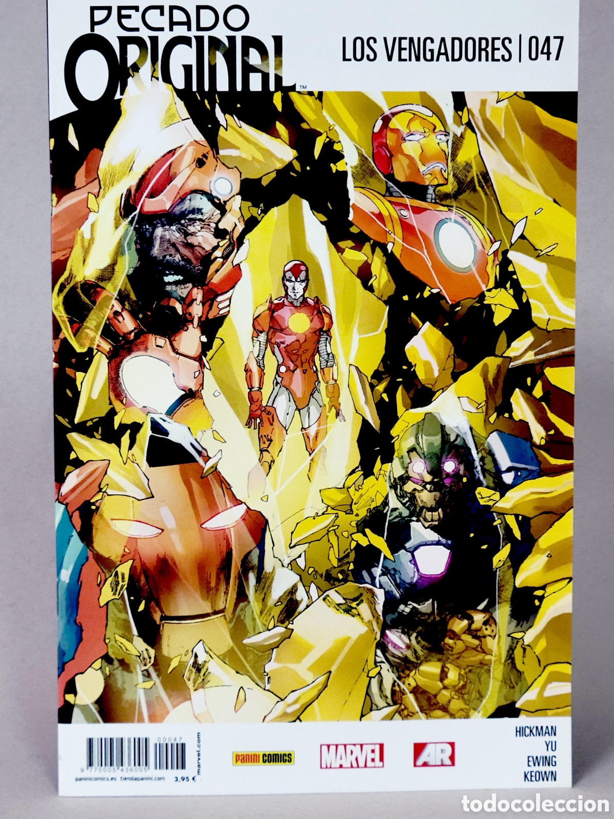C&oacute;mics: C&Oacute;MIC LOS VENGADORES 47 PECADO ORIGINAL VOL.4 PANINI MARVEL VOLUMEN GRAPA DE KIOSCO