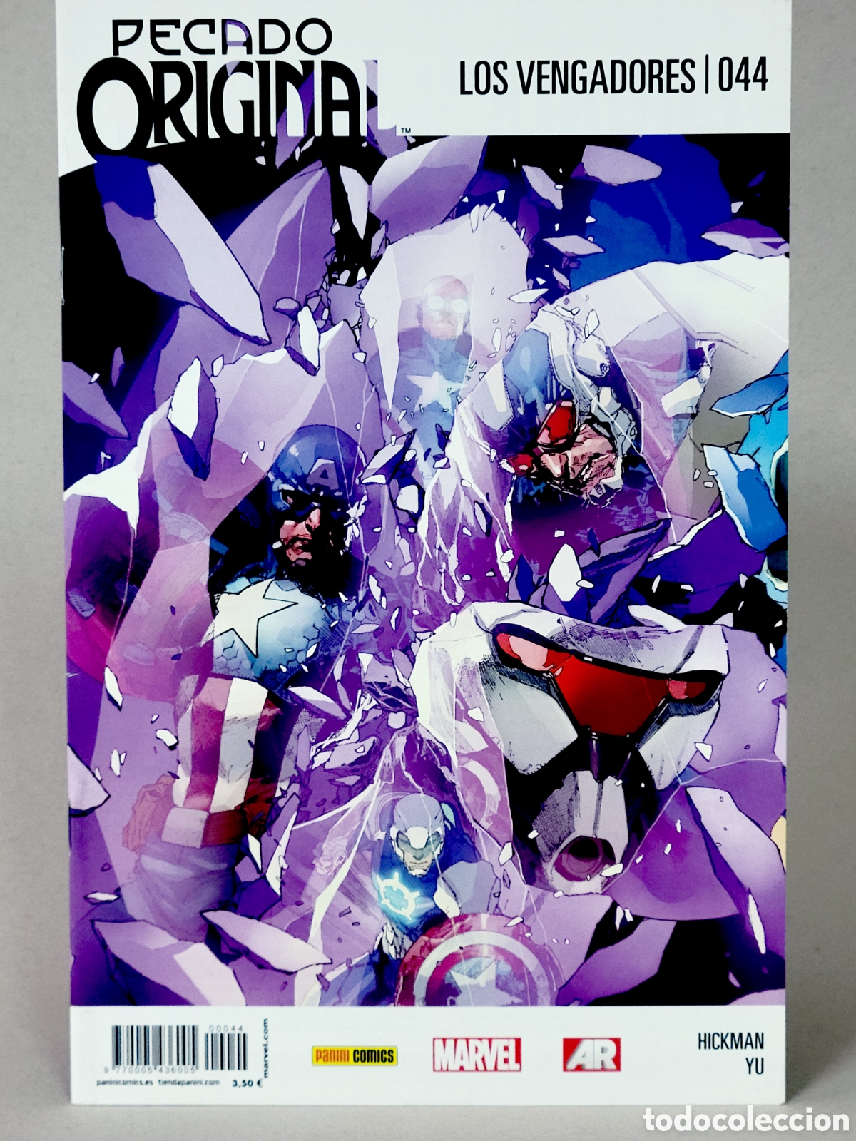 C&oacute;mics: C&Oacute;MIC LOS VENGADORES 44 PECADO ORIGINAL VOL.4 PANINI MARVEL VOLUMEN GRAPA DE KIOSCO