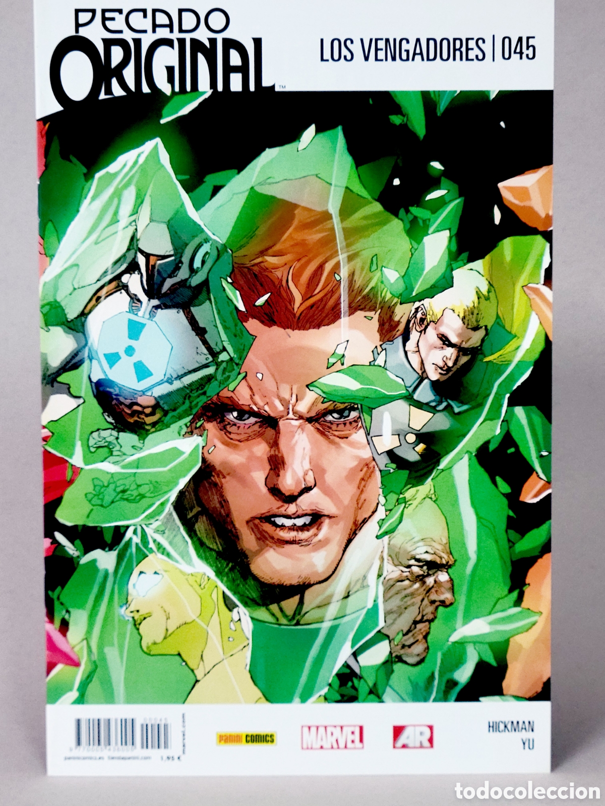 C&oacute;mics: C&Oacute;MIC LOS VENGADORES 45 PECADO ORIGINAL PANINI MARVEL GRAPA DE KIOSCO