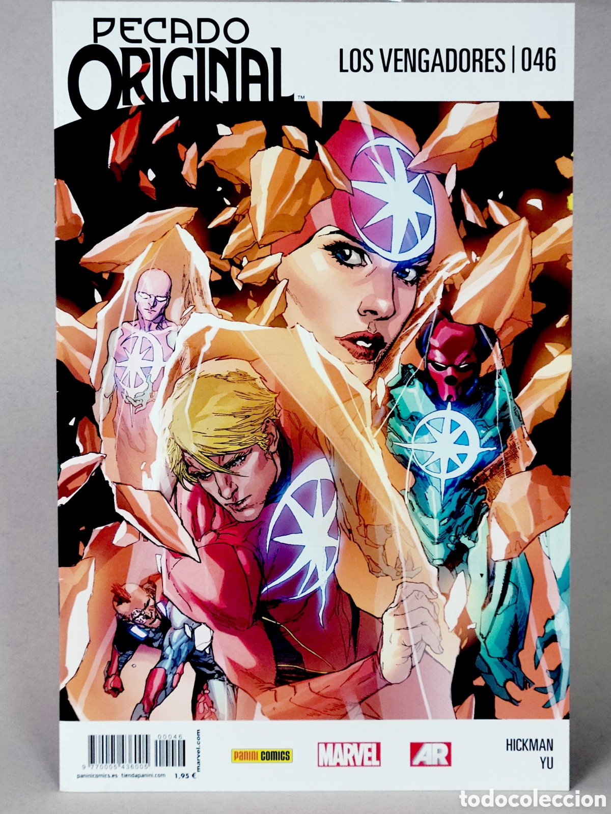 C&oacute;mics: C&Oacute;MIC LOS VENGADORES 47 PECADO ORIGINAL PANINI MARVEL GRAPA DE KIOSCO
