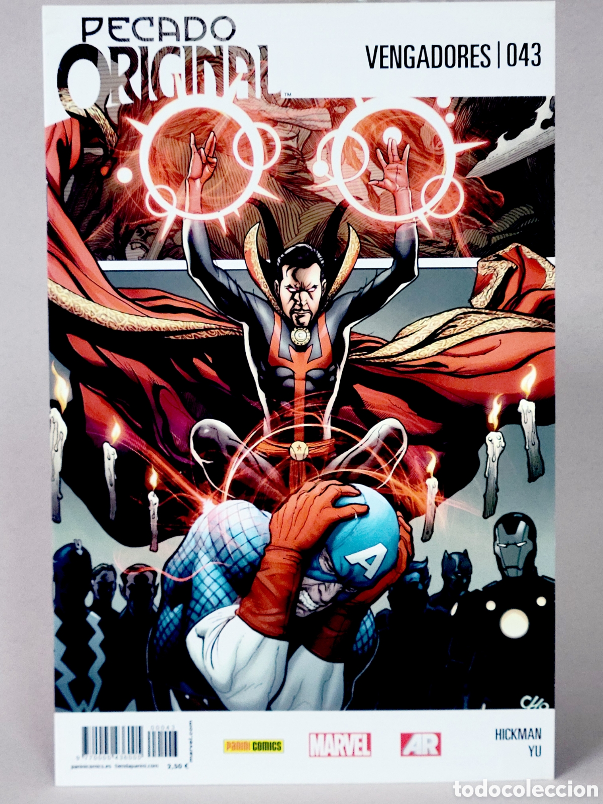 C&oacute;mics: C&Oacute;MIC LOS VENGADORES 47 PECADO ORIGINAL VOL.4 PANINI VOLUMEN MARVEL GRAPA DE KIOSCO