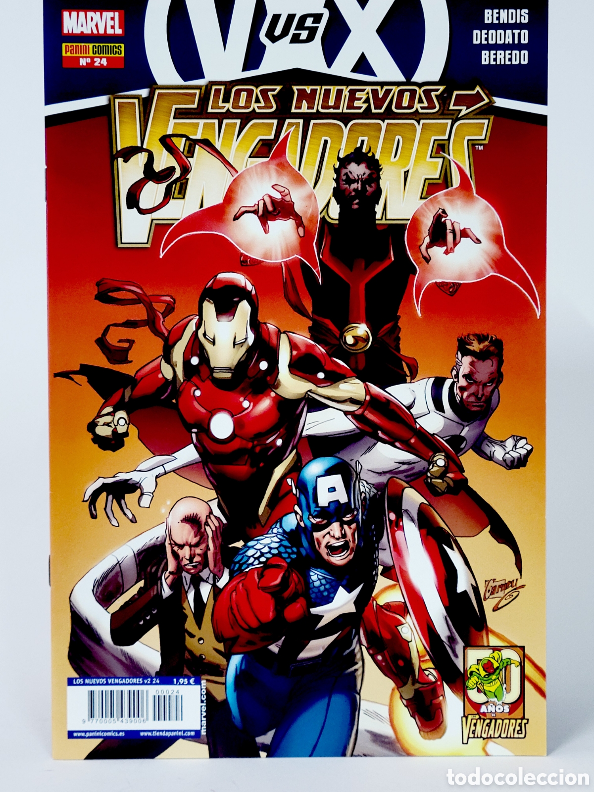 C&oacute;mics: C&Oacute;MIC LOS NUEVOS VENGADORES 24 VOL.2 PANINI MARVEL VOLUMEN GRAPA DE KIOSCO