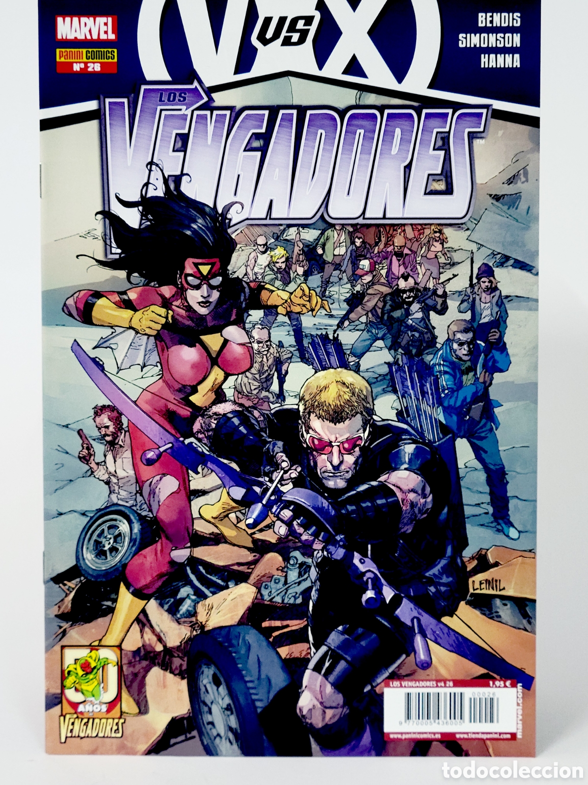 C&oacute;mics: C&Oacute;MIC LOS VENGADORES 26 VOL.4 PANINI MARVEL VOLUMEN GRAPA DE KIOSCO