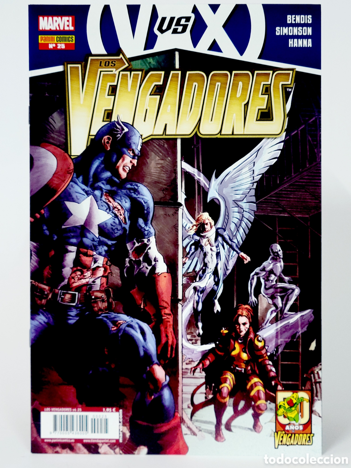 C&oacute;mics: C&Oacute;MIC LOS VENGADORES 25 VOL.4 PANINI MARVEL VOLUMEN GRAPA DE KIOSCO