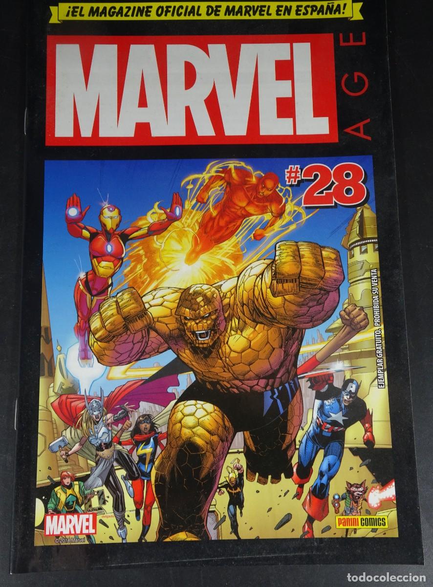 C&oacute;mics: COMIC , MARVEL AGE, N&ordm; 28 PANINI , VER FOTOS