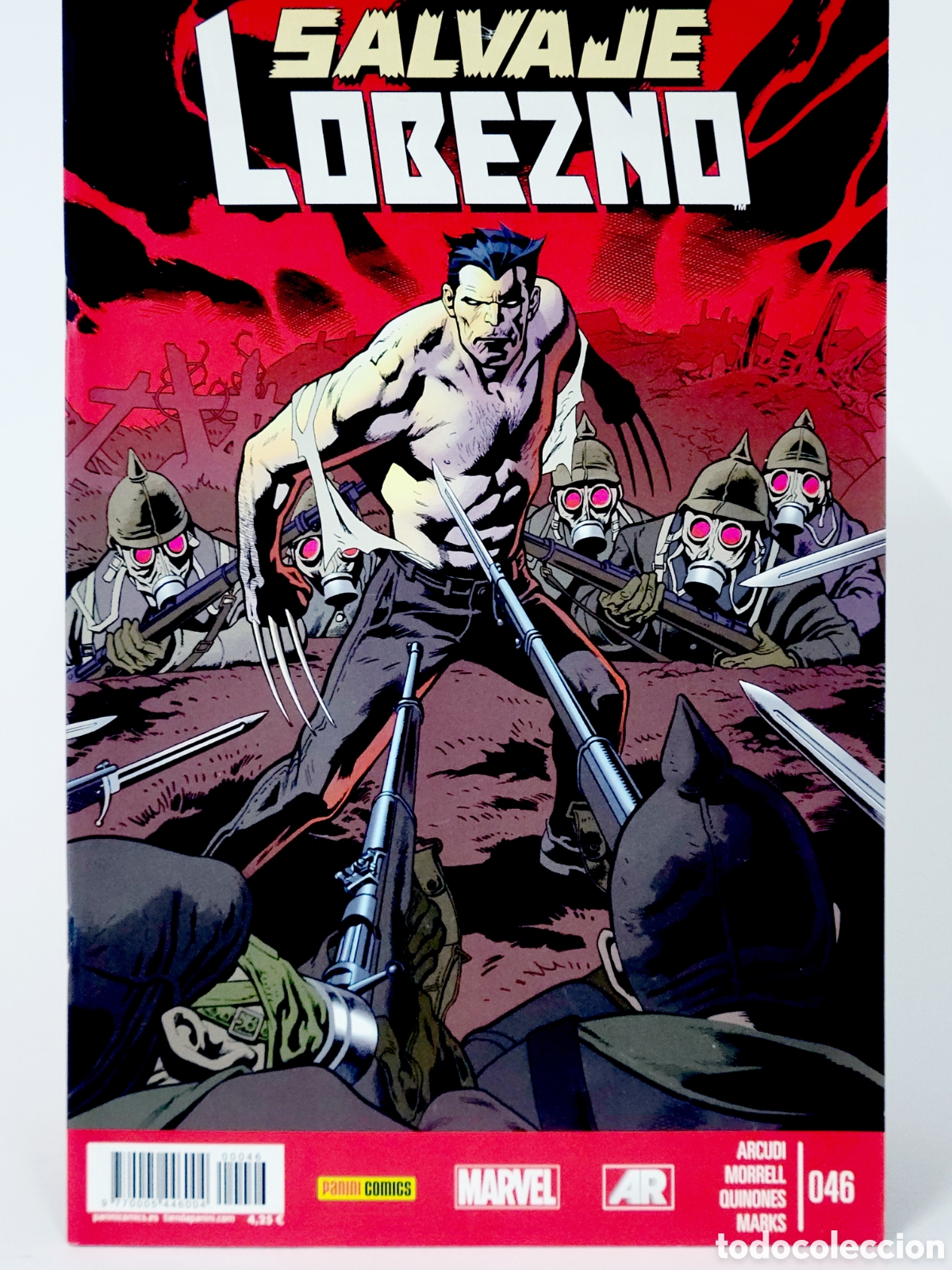 C&oacute;mics: C&Oacute;MIC SALVAJE LOBEZNO 46 PANINI MARVEL GRAPA DE KIOSCO