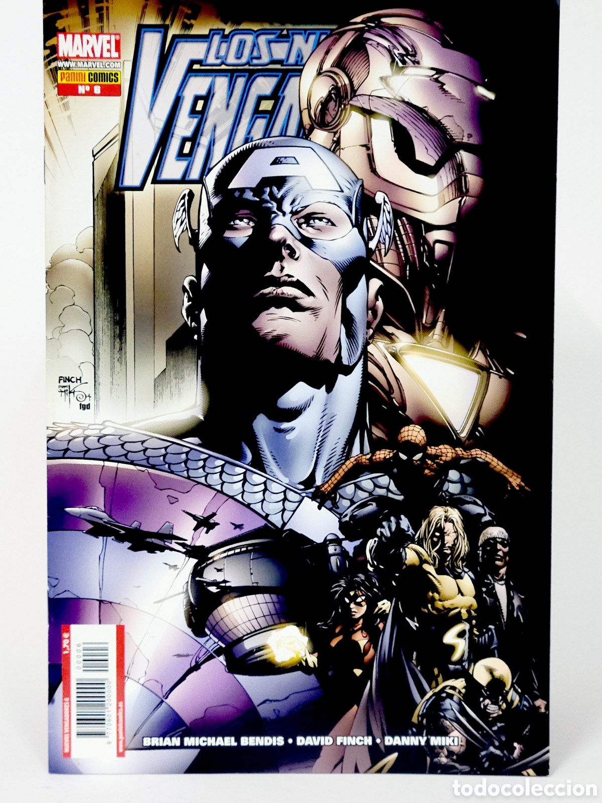 C&oacute;mics: C&Oacute;MIC LOS NUEVOS VENGADORES 6 PANINI MARVEL GRAPA DE KIOSCO
