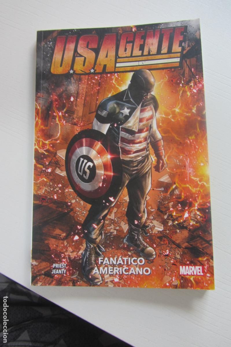 C&oacute;mics: USAGENTE - FANATICO AMERICANO - PRIEST & JEANTY - RUSTICA PANINI arx2