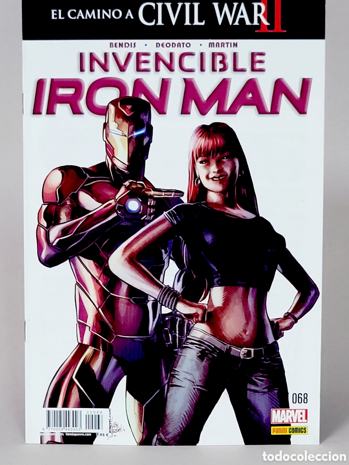 C&oacute;mics: C&Oacute;MIC INVENCIBLE IRON MAN 68 EL CAMINO A CIVIL WAR II PANINI MARVEL GRAPA DE KIOSCO