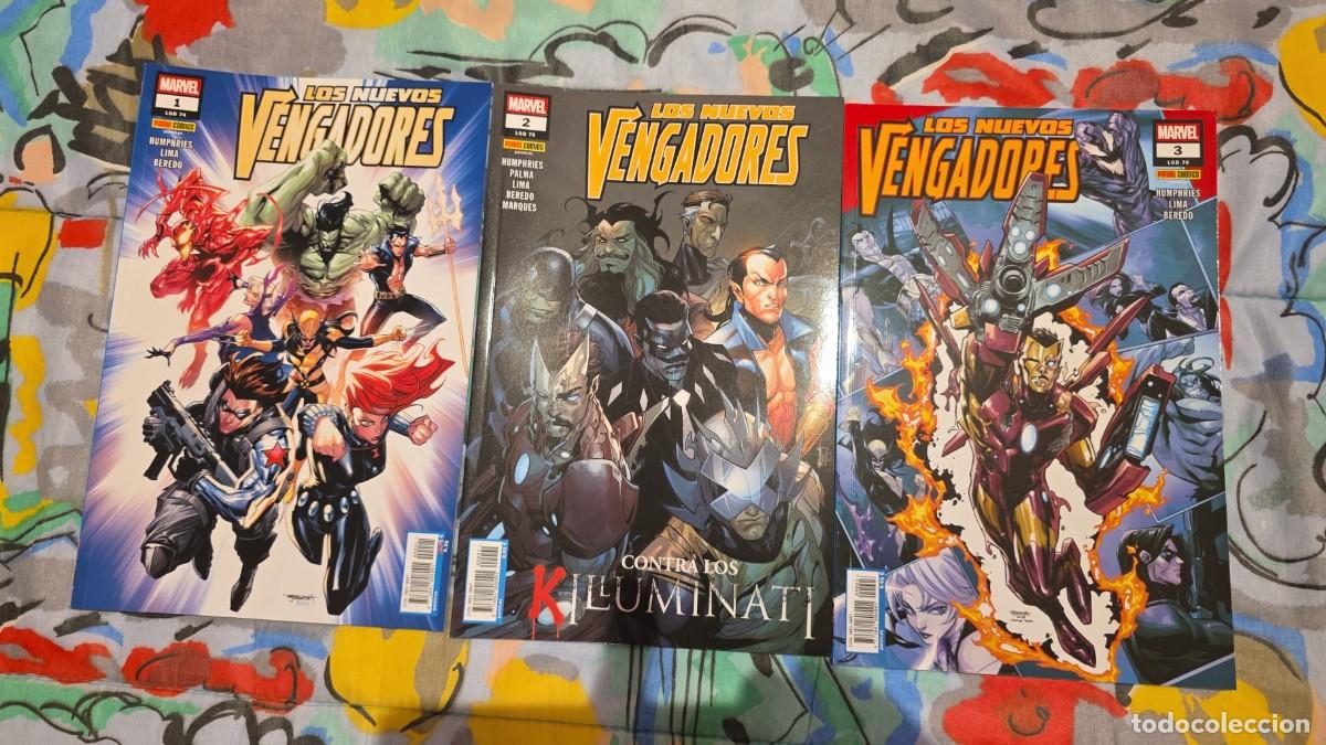 C&oacute;mics: LOS NUEVOS VENGADORES (OBRA COMPLETA 3 TOMOS 1 / 74 AL 3 / 76) - PANINI - DESCUENTO 10%&iexcl;&iexcl;&iexcl;
